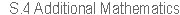 S.4 A.Maths Hint